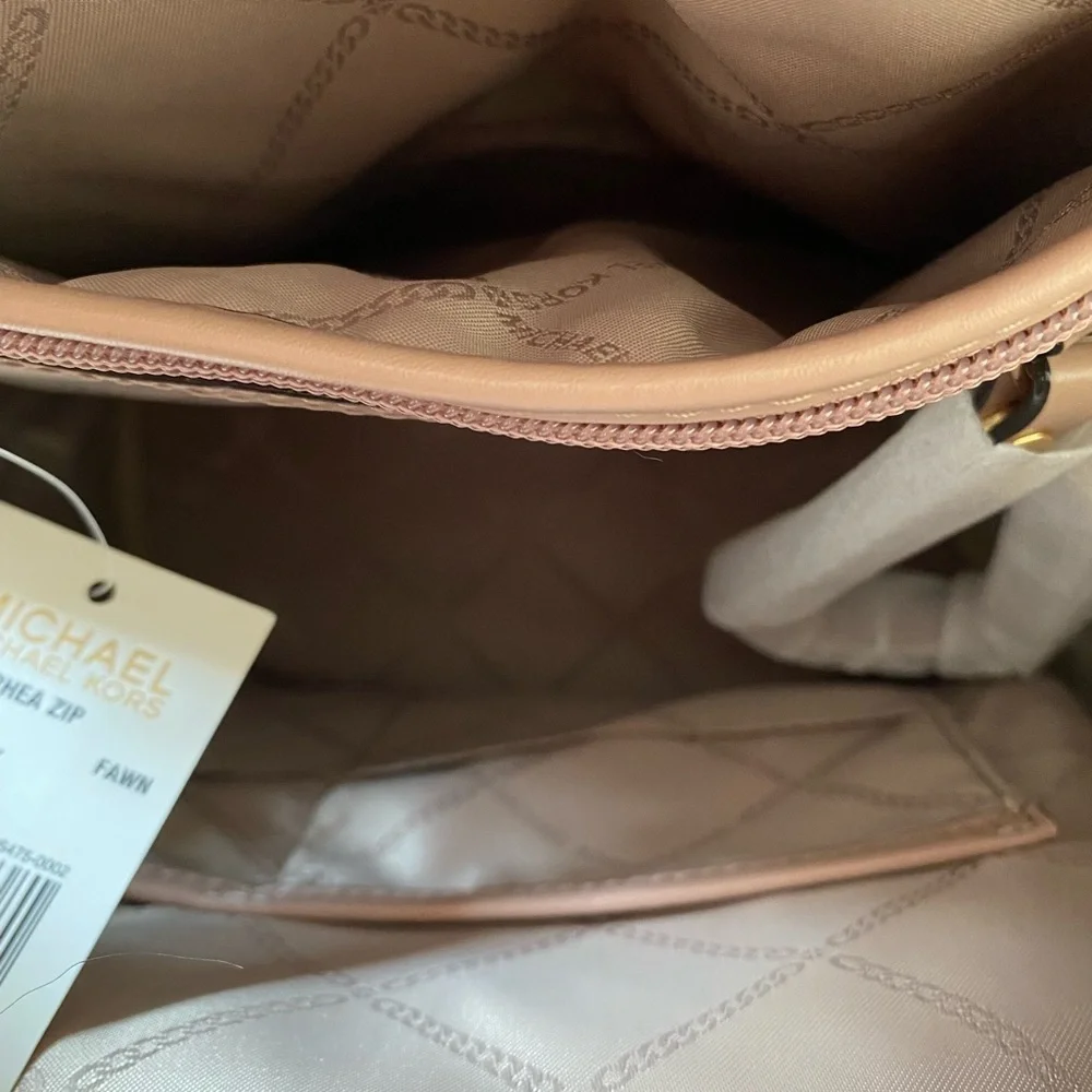 Micheal Kors Rhea Zip Logo Bookbag